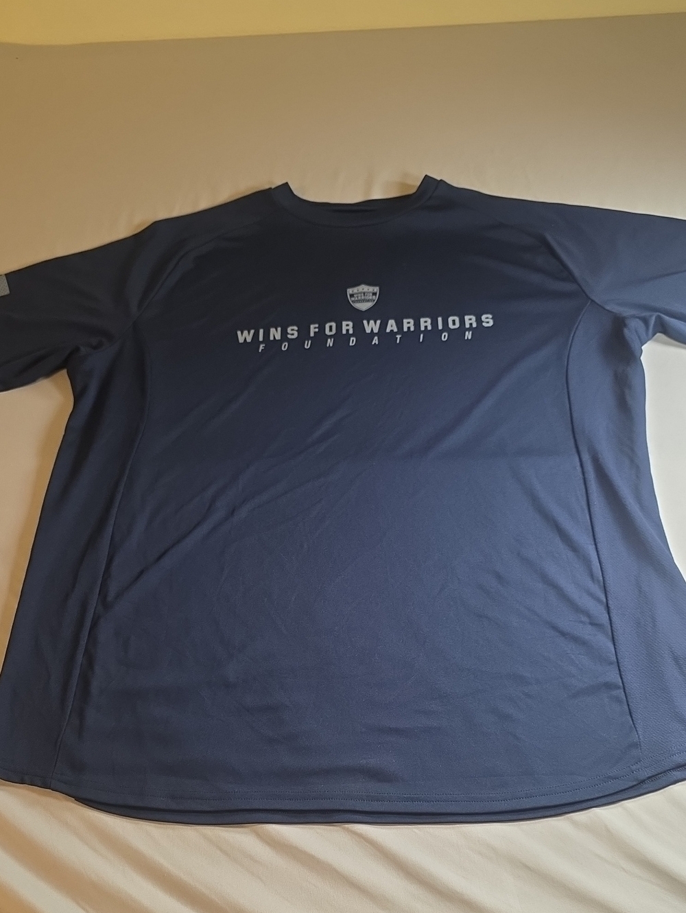 Rawlings Men's Navy Short Sleeve Performance Tee with Chest Logo